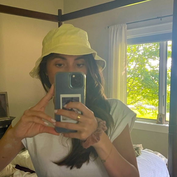 Light Yellow Bucket Hat - Picture 5 of 5